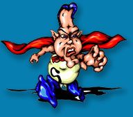 Spud - The Adventures of Spud's main character, a short superhero