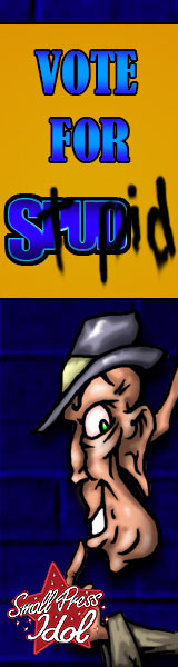 Vote for Spud Vertical Banner